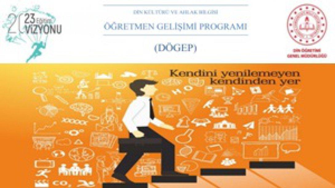 Din Kültürü ve Ahlak Bilgisi Öğretmenleri Gelişim Programı (DÖGEP) Ekim-Kasım Ayı Semineri Gerçekleştirildi.