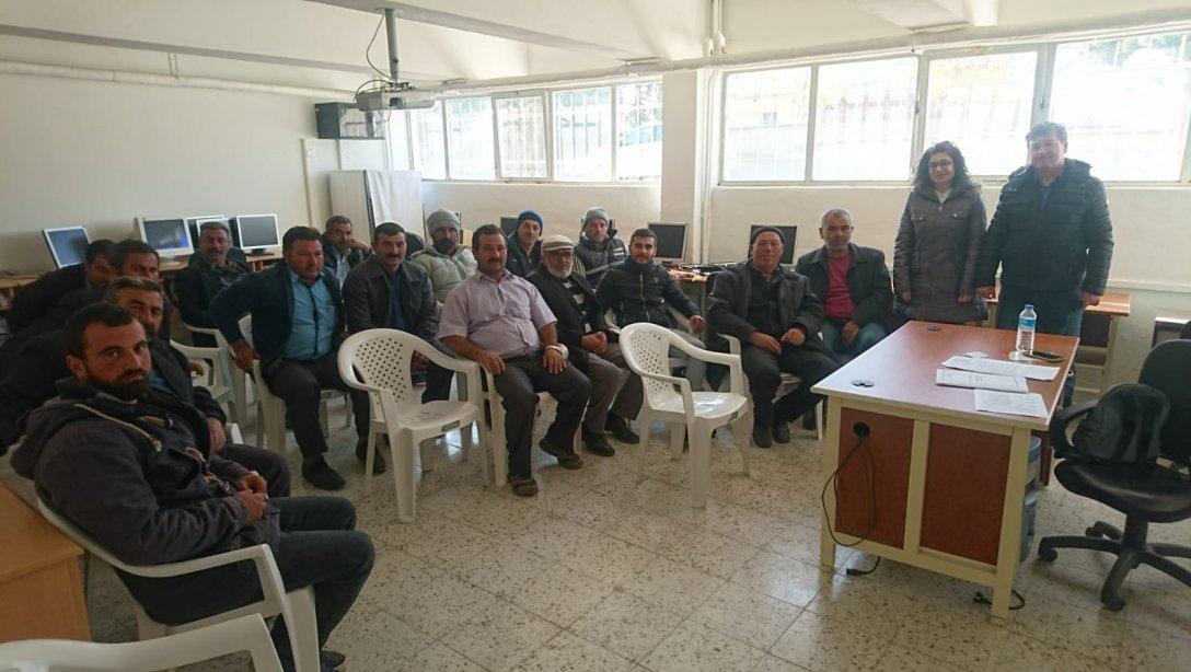 İLÇEMİZ HALK EĞİTİMİ MERKEZİ MÜDÜRLÜĞÜNCE SÜRÜ YÖNETİMİ KURSU AÇILDI.